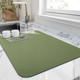 HotLive alfombrilla secado de platos absorbente, protege encimera y seca rápido.