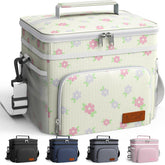 HOTOR bolsa de almuerzo insulada con 4 bolsillos, ideal para mantener comida organizada.