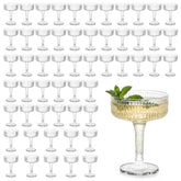 Houmury vasos plásticos 7oz para brindis, duraderos y ligeros.