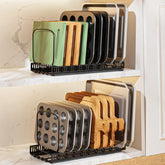 Organizador Housolution para bandejas de hornear con deslizamiento suave