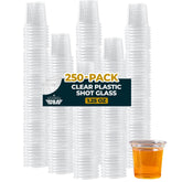 Vaso chupito HouzzKingz de plástico 1.25 oz para degustaciones