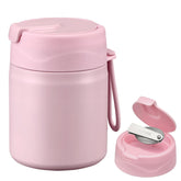 Termo Howeemo Sopa 17oz para niños rosa mantiene la comida caliente
