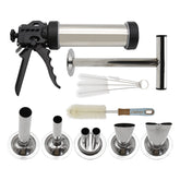 Hoypeyfiy pistola para cecina con cuerpo de acero inoxidable y uso duradero.