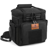 HSHRISH bolsa térmica gran-capacidad para 24 latas, ideal para trabajo