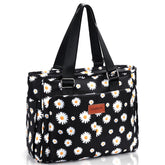 HSHRICH bolso-de-almuerzo floral aislante ideal para comidas al aire libre.