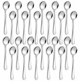 Cucharas Hunnycook para sopa coreana redonda, 6-9 pulgadas, práctica y elegante.