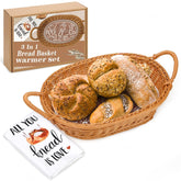 Huray Rayho panera caliente con piedra terracota para mantener pan tibio.