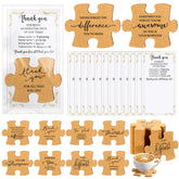 Hushee posavasos rompecabezas motivacional, ideal para oficina y regalo de equipo.