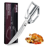 Tijeras Huusk con hojas afiladas y precisas para cortes limpios.