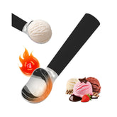Cuchara eléctrica Huyho con pantalla de control para helados suaves.