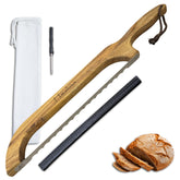 Cuchillo Hwalino para pan sourdough con hoja afilada para cortes limpios