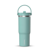 Hydrapeak Nomad 32 onzas vaso termico con tapa-paja salvia claro para bebidas frescas.