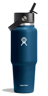 Hydro Flask botella viaje 32oz Indigo mantiene frías hasta 24 horas.