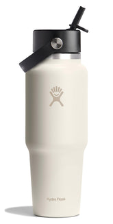 Hydro Flask botella viaje 32oz marfil con ajuste para portavasos