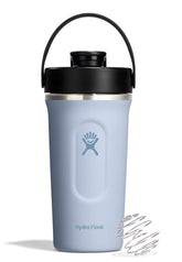 Hydro Flask Shaker Bottle 24 oz en azul Surf para batidos fríos.