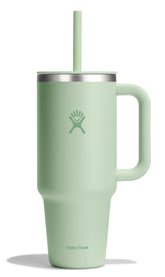 Hydro Flask Travel Tumbler 40 oz con asa ergonómica para uso diario.