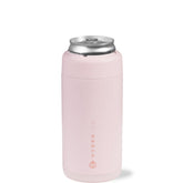 HydroJug Slim enfriador de lata 12oz en rosa arena mantiene la bebida fría