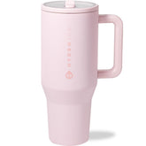 HydroJug Traveler con tapa ambidextra para uso cómodo en exteriores.