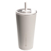 HydroJug vaso diario frente: diseño minimalista y portátil para uso diario.
