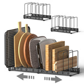 HzTinT 2PACK organizador-tablas-corte-ajustable: mantiene tablas ordenadas y accesibles.