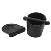 IAOSEN knock box de 5 pulgadas, recogida de posos y limpieza sencilla.