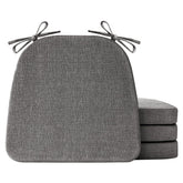 IASEAHK cojines para sillas de comedor: conjunto de 4, confort duradero para cualquier mesa.