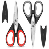 iBayam tijeras de cocina 8,5 pulgadas con filo afilado para cortes precisos.