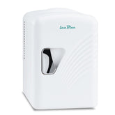 Iceblue minifrigo retro frente: mantiene cosméticos frescos y a mano.