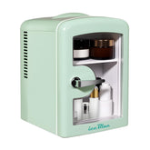 Iceblue mininevera 4l con ventana para ver productos.