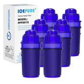 ICEPURE jarra filtro exterior: diseño compacto para agua fresca y filtrada en casa.