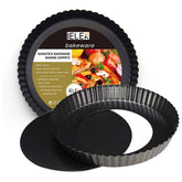 IELEK tarta de 12 pulgadas con base desmontable para desmolde fácil