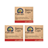 If You Care tapas-hornear-grandes sin-blanqueado; hornea muffins sin sabor residual.