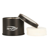 IKAPE filtros de espresso 53mm con estuche metálico para almacenamiento cómodo.