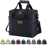 Iknoe bolsa termica grande para 24 latas, vista exterior, gran capacidad