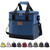 Iknoe bolsa térmica grande para 24 latas, ideal para playa, mantiene la comida fresca.