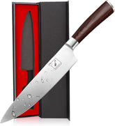Imarku Cuchillo Chef 8 pulgadas, filo preciso para cortes finos.
