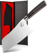 Imarku cuchillo cocina 7 pulgadas, filo ultra afilado para cortes precisos