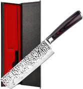 cuchillo nakiri imarku 7 pulgadas con filo afilado para verduras