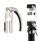 Imbibe & Indulge abrebotellas champán con palanca ergonómica para apertura suave