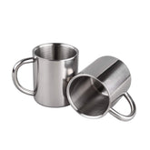 IMEEA tazas irrompibles para niños con doble pared; ideales para bebidas calientes o frías en casa o camping.