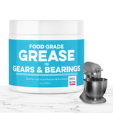 IMPRESA grasa alimentaria de alta viscosidad en bote 4oz para engranajes duraderos.
