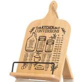 Indirewash soporte-recetas con tabla de conversiones para medir ingredientes con precisión