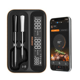 Termómetro Inkbird con wifi para control remoto fiable durante la cocción.