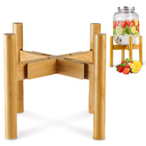 Innovaciones Modernas: soporte ajustable para dispensador de agua de 8–10 pulgadas, base estable.