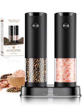 ioion molinillo eléctrico de sal y pimienta con luz LED para precisión.