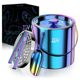 IOV cubeta de hielo con tapa de 3 L para fiestas y bebidas frías