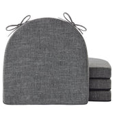IPYNBAP cojín para silla de comedor con tiras, estabiliza la posición y evita deslizamientos.
