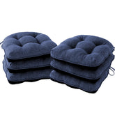 Cojines IPYNBAP para silla de comedor, vista frontal, confort y estabilidad.