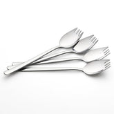 IQCWOOD utensilios combinados en acero inoxidable para uso diario.