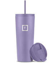 IRON °FLASK Classic Tumbler lavanda: diseño exterior elegante y duradero para uso diario.